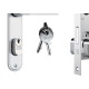 Fechadura Stam Estreita Externa 35Mm Inox Alavanca - 601-602/03 Fechadura Stam Estreita Externa 35Mm Inox Alavanca - 601-602/03