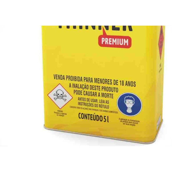Thinner Natrielli 8100 - 5 Litros Thinner Natrielli 8100 - 5 Litros