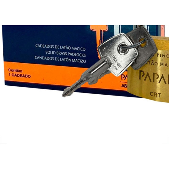 Cadeado Papaiz Tetra Chave 60Mm Cadeado Papaiz Tetra Chave 60Mm