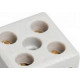 Conector Porcelana Foxlux 2 Polos 16Mm - Kit C/10 Pecas Conector Porcelana Foxlux 2 Polos 16Mm - Kit C/10 Pecas
