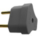 Pino Triangulo Ilumi 2 Polos 10A. Preto - 1428Pct - Kit C/10 Pecas Pino Triangulo Ilumi 2 Polos 10A. Preto - 1428Pct - Kit C/10 Pecas