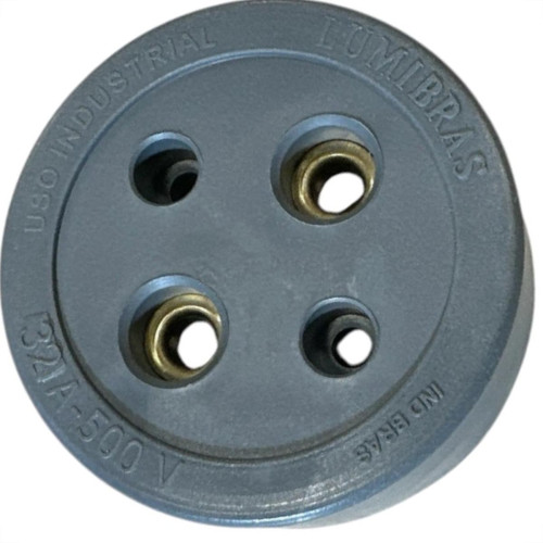 Tomada Polarizada Lumibras 023-1 - 2X30A Tomada Polarizada Lumibras 023-1 - 2X30A