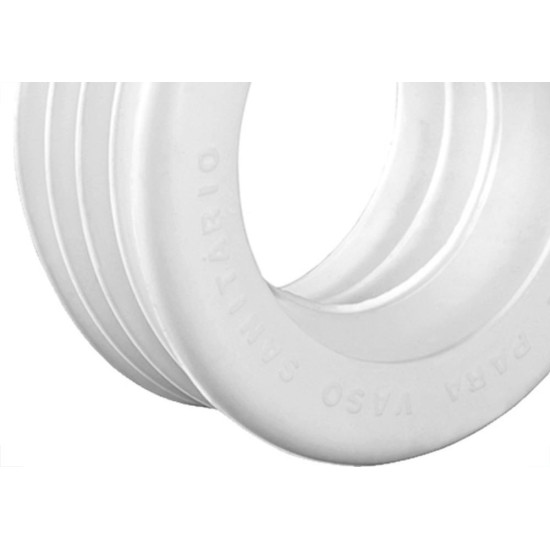 Spud Krona Plastico Branco Para Vaso Sanitario - Kit C/20 Pecas