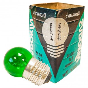 Lampada Bolinha Sadokin 7Wx220V. Verde . / Kit C/ 25 Peca