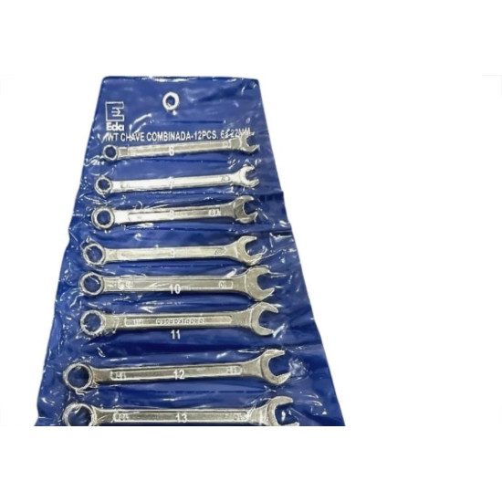 Chave Combinada Jogo Excellent 6 A 22Mm (Com 12 Pecas) - 1Wt