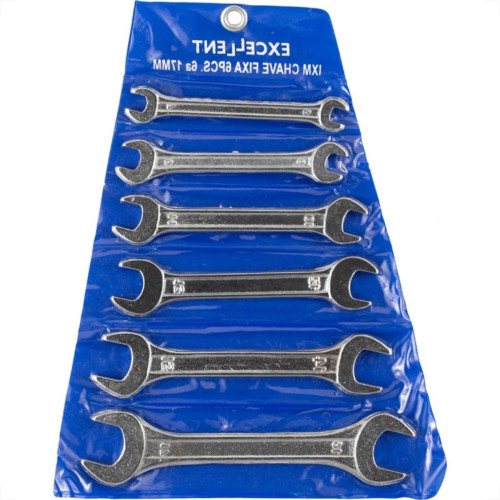 Chave Fixa Jogo Eda Excellent Com 6 Pecas 6 A 17Mm - 1Xm Chave Fixa Jogo Eda Excellent Com 6 Pecas 6 A 17Mm - 1Xm