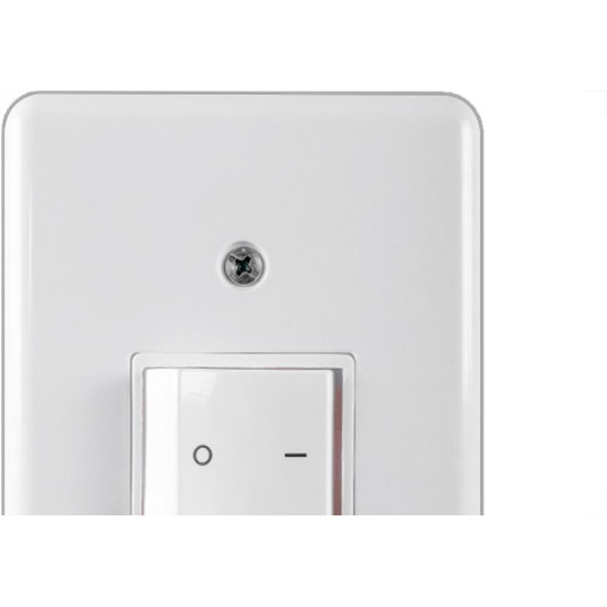 Conjunto Ilumi Stylus Branco Com Placa 1 Bipolar 10A. - 2031 Conjunto Ilumi Stylus Branco Com Placa 1 Bipolar 10A. - 2031