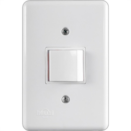 Conjunto Ilumi Stylus Branco Com Placa 1 Intermediario 10A. - 2032 Conjunto Ilumi Stylus Branco Com Placa 1 Intermediario 10A. - 2032