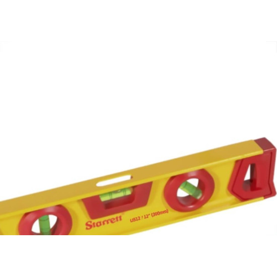 Nivel Aluminio Starrett Profissional 3 Bolhas 30Cm
