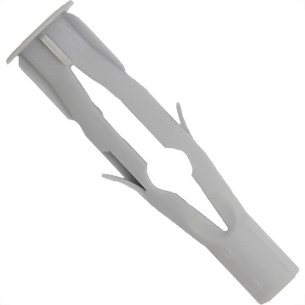 Bucha Fixacao Para Tijolo Baiano Fischer Fu Nylon No.06 Pacote Com 800 Pecas - 600179