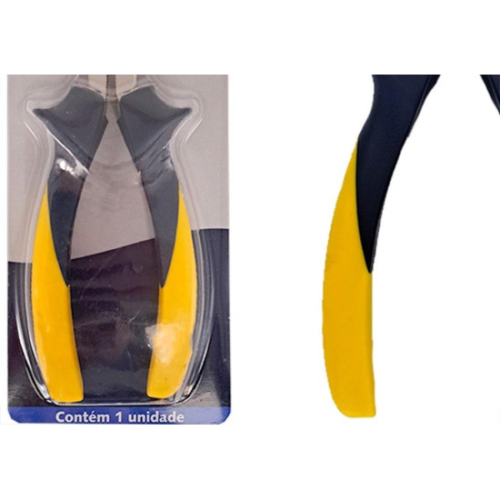 Alicate Corte Diagonal Brasfort 6'' Profissional Niquelado - 8793 Alicate Corte Diagonal Brasfort 6'' Profissional Niquelado - 8793