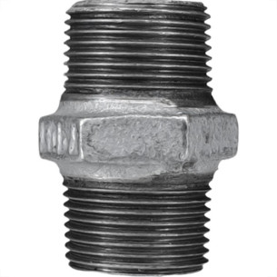 Conexao Galvanizada Tupy Nipel Duplo   3''