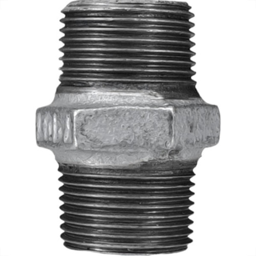 Conexao Galvanizada Tupy Nipel Duplo 3'' Conexao Galvanizada Tupy Nipel Duplo 3''