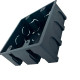 Caixinha De Luz Pvc Ivasa Preta Orelha Pvc 4X4 - Kit C/50 Pecas Caixinha De Luz Pvc Ivasa Preta Orelha Pvc 4X4 - Kit C/50 Pecas
