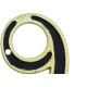 Numero Residencial Colonial Luxo Metal Thompson No.9