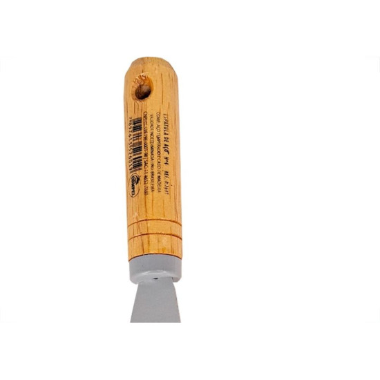 Espatula Compel Aco Cabo Madeira 40Mm - Kit C/6 Pecas Espatula Compel Aco Cabo Madeira 40Mm - Kit C/6 Pecas