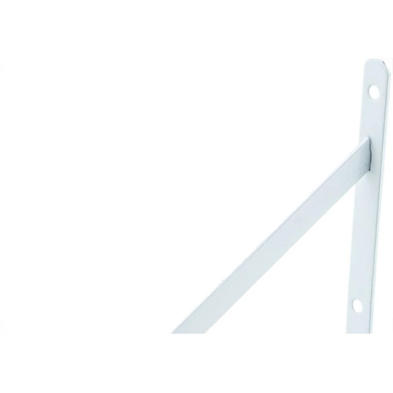 Suporte Prateleira Mao Francesa Thompson 30Cm Branco - Kit C/12 Pecas Suporte Prateleira Mao Francesa Thompson 30Cm Branco - Kit C/12 Pecas