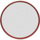 Peneira Cal Aro Plastico Vermelho 55 - Kit C/6 Pecas