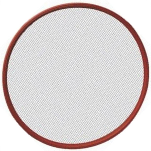 Peneira Cal Aro Plastico Vermelho 55 - Kit C/6 Pecas