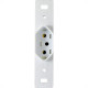 Conjunto Ilumi Stylus Branco Sem Placa 1 Tomada 2P+T. 10A. - 20140/0