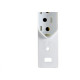 Conjunto Ilumi Stylus Branco Sem Placa 1 Tomada 2P+T. 10A. - 20140/0