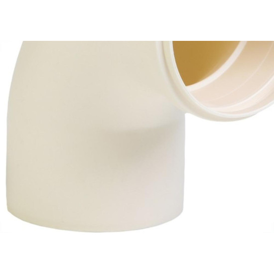 Curva Esgoto Krona 100Mm X 90º Curta - Kit C/10 Pecas