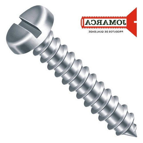 Parafuso Auto Atarraxante Panela Fenda Jomarca 6,3 X 22Mm - Kit C/2 Centos