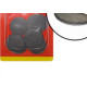 Feltro Adesivo Overtime Redondo 45Mm Com 4 Pecas - Kit C/12 Cartelas Feltro Adesivo Overtime Redondo 45Mm Com 4 Pecas - Kit C/12 Cartelas