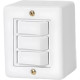 Sistema Box Ilumi 3 Simples 6A. Bege - 6119 Sistema Box Ilumi 3 Simples 6A. Bege - 6119