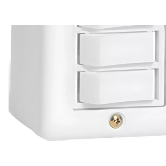 Sistema Box Ilumi 3 Simples 6A. Bege - 6119 Sistema Box Ilumi 3 Simples 6A. Bege - 6119