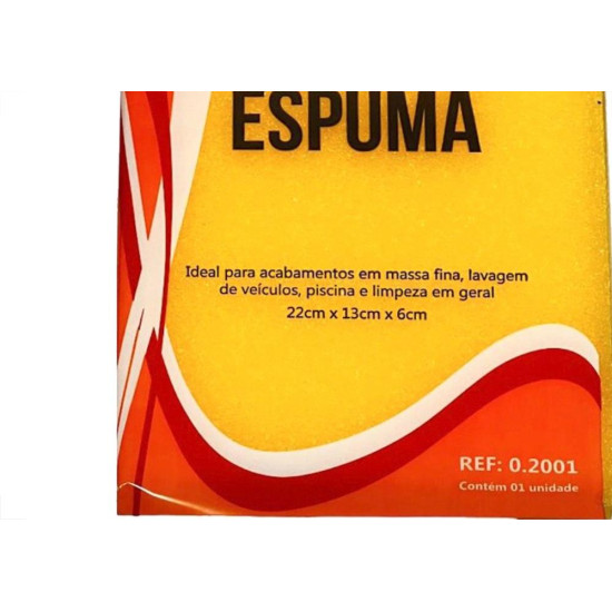 Espuma Em Bloco Compel 6Cm X 13Cm X 22Cm - Kit C/30 Pecas Espuma Em Bloco Compel 6Cm X 13Cm X 22Cm - Kit C/30 Pecas
