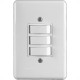 Conjunto Ilumi Stylus Branco Com Placa 2 Simples + 1 Paralelo - 2025 Conjunto Ilumi Stylus Branco Com Placa 2 Simples + 1 Paralelo - 2025