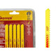 Serra Tico-Tico Lamina Starrett Madeira Bi-Metal Com 5 Pecas Bu46 - 100Mm - 6T Serra Tico-Tico Lamina Starrett Madeira Bi-Metal Com 5 Pecas Bu46 - 100Mm - 6T