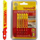 Serra Tico-Tico Lamina Starrett Multi Bi-Metal Com 5 Pecas Bu214 - 50Mm - 14T Serra Tico-Tico Lamina Starrett Multi Bi-Metal Com 5 Pecas Bu214 - 50Mm - 14T
