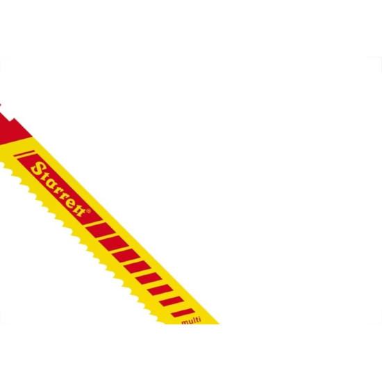 Serra Tico-Tico Lamina Starrett Multi Bi-Metal Com 5 Pecas Bu218 - 50Mm - 18T Serra Tico-Tico Lamina Starrett Multi Bi-Metal Com 5 Pecas Bu218 - 50Mm - 18T