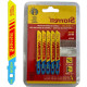 Serra Tico-Tico Lamina Starrett Metal Bi-Metal Com 5 Pecas Bu224 - 50Mm - 24T Serra Tico-Tico Lamina Starrett Metal Bi-Metal Com 5 Pecas Bu224 - 50Mm - 24T