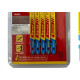 Serra Tico-Tico Lamina Starrett Metal Bi-Metal Com 5 Pecas Bu224 - 50Mm - 24T Serra Tico-Tico Lamina Starrett Metal Bi-Metal Com 5 Pecas Bu224 - 50Mm - 24T