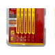 Serra Tico-Tico Lamina Starrett Multi Bi-Metal Com 5 Pecas Bu418 - 100Mm - 18T