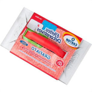 Desempenadeira Pvc Castor Grafiato 18 X 30Cm - 327