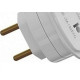Pino Adaptador Daneva Universal 2 Polos 10A. Branco 1658 - Kit C/12 Pecas Pino Adaptador Daneva Universal 2 Polos 10A. Branco 1658 - Kit C/12 Pecas