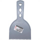 Espatula Compel Pvc Dentada Massa Corrida 10Cm - Kit C/6 Pecas Espatula Compel Pvc Dentada Massa Corrida 10Cm - Kit C/6 Pecas