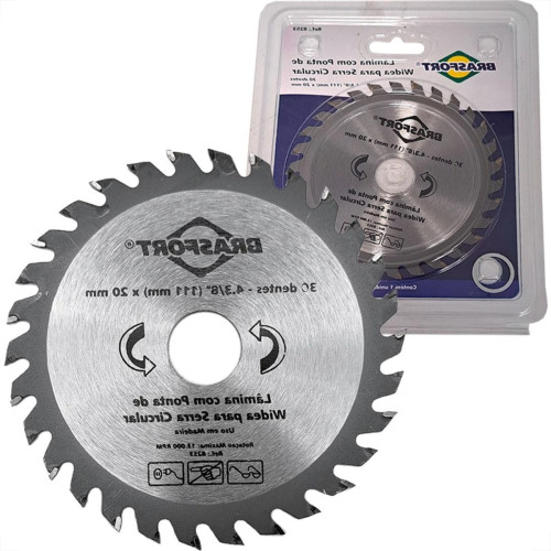 Serra Circular Widea Brasfort 4.3/8''X 30 Dentes X 20Mm Serra Circular Widea Brasfort 4.3/8''X 30 Dentes X 20Mm