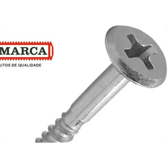 Parafuso Madeira Tampinha Jomarca 4,8 X 45Mm - Kit C/2 Centos Parafuso Madeira Tampinha Jomarca 4,8 X 45Mm - Kit C/2 Centos