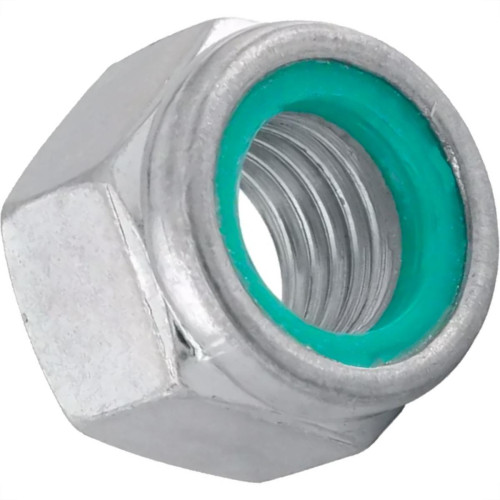 Porca Travante Jomarca Com Nylon M 6 Com 100 Pecas Porca Travante Jomarca Com Nylon M 6 Com 100 Pecas