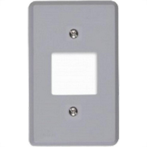 Placa Conjunto Ilumi Cinza 4X2 - 2 Interruptores - 1350 - Kit C/10 Pecas Placa Conjunto Ilumi Cinza 4X2 - 2 Interruptores - 1350 - Kit C/10 Pecas