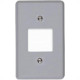 Placa Conjunto Ilumi Cinza 4X2 - 2 Interruptores - 1350 - Kit C/10 Pecas Placa Conjunto Ilumi Cinza 4X2 - 2 Interruptores - 1350 - Kit C/10 Pecas