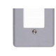 Placa Conjunto Ilumi Cinza 4X2 - 3 Interruptores - 1351 - Kit C/10 Pecas Placa Conjunto Ilumi Cinza 4X2 - 3 Interruptores - 1351 - Kit C/10 Pecas