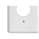 Placa Conjunto Ilumi Stylus Branco 4X2 - 1 Tomada Redonda - 2048 Placa Conjunto Ilumi Stylus Branco 4X2 - 1 Tomada Redonda - 2048