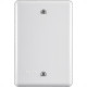 Placa Conjunto Ilumi Stylus Branco 4X2 - Cega - 2054 Placa Conjunto Ilumi Stylus Branco 4X2 - Cega - 2054