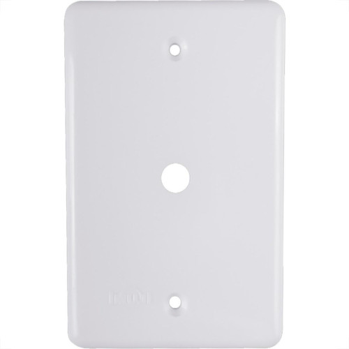 Placa Conjunto Ilumi Stylus Branco 4X2 - 1 Furo - 2053 Placa Conjunto Ilumi Stylus Branco 4X2 - 1 Furo - 2053